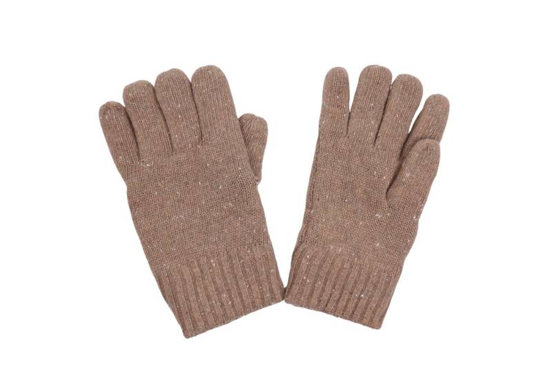 MIRROSI Strickhandschuhe Herren Handschuhe warm Weich, Einheitsgröße, gefüttert (Unifarbe Meliert) sehr weich und warm ideal für Herbst oder Winter von MIRROSI