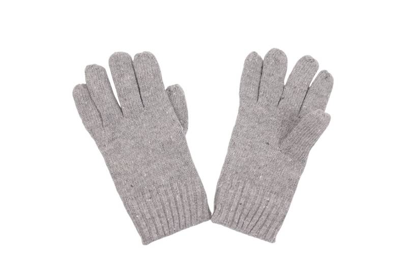 MIRROSI Strickhandschuhe Herren Handschuhe warm Weich, Einheitsgröße, gefüttert (Unifarbe Meliert) sehr weich und warm ideal für Herbst oder Winter von MIRROSI