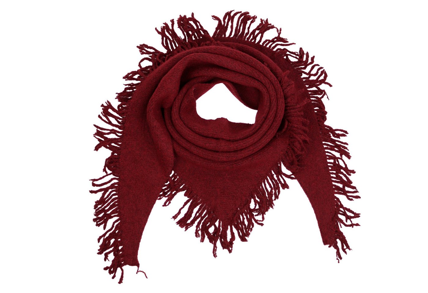 MIRROSI Strickponcho Damen Poncho Cape Dreieckstuch 2 in 1 mit Fransen MIRROSI Strickponcho Damen Poncho Cape Dreieckstuch 2 in 1 mit Fransen von MIRROSI