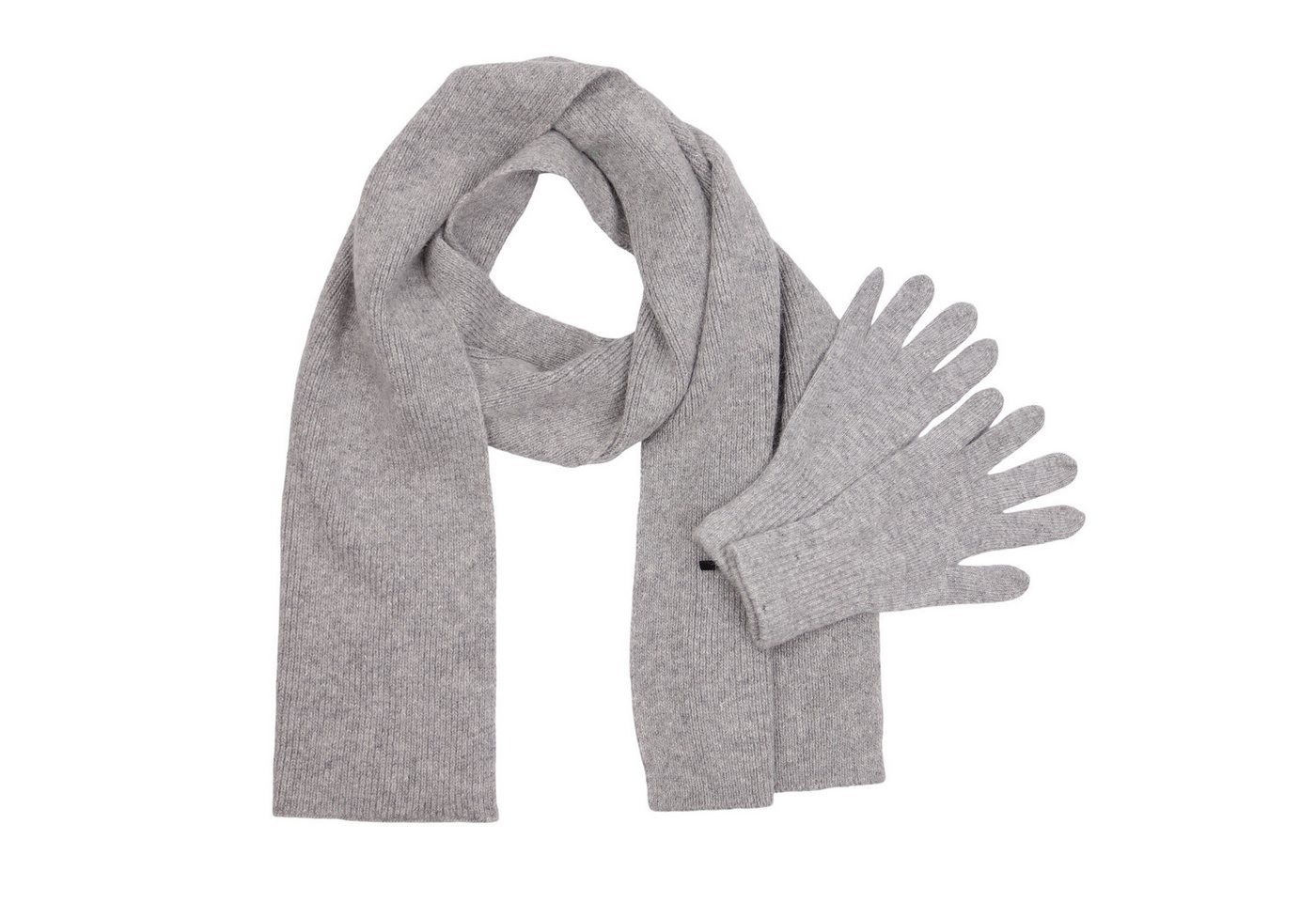 MIRROSI Strickschal Damen Schal Set mit Handschuhe 28x190cm, (1 Set (Schal + Handschuhe), Damen langes Halstuch mit Handschuhe von MIRROSI