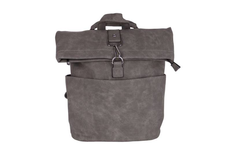 MIRROSI Tagesrucksack Damen auch als Crossbody Bag 2 in 1, Elegant (33 x (35 + 10) x 12 cm – kompakte Größe), aus hochwertigem Kunstleder, Rucksack, Daypack von MIRROSI