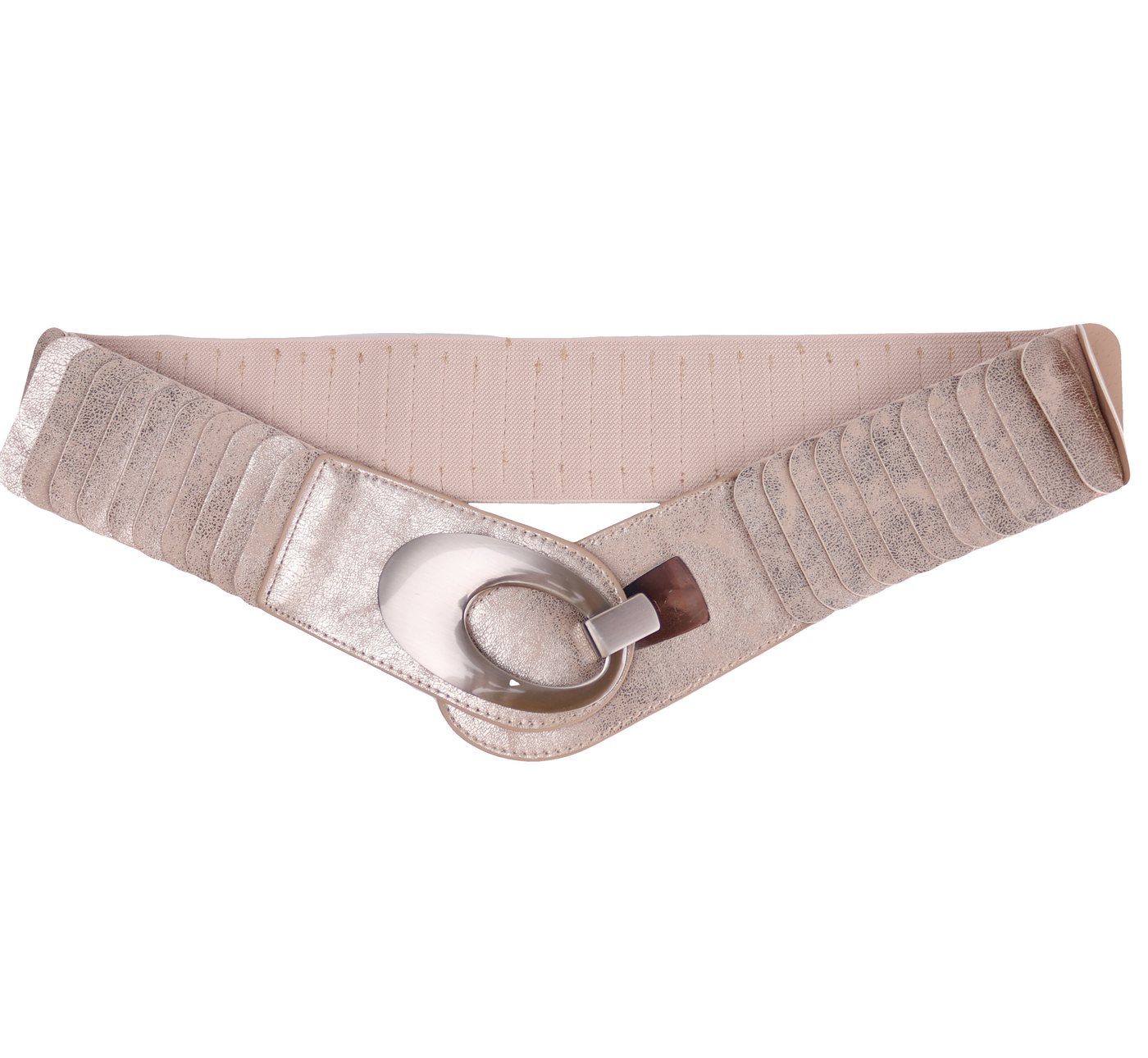 MIRROSI Taillengürtel Leo Unifarbe breit 6cm für Taillenumfang 85 bis 110cm, ONESIZE (Angenehmes Tragesgefühl, Leopard Muster, Unifarben) Breiter Stretch Gürtel von MIRROSI