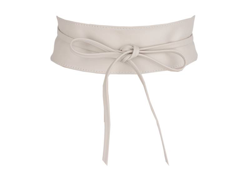 MIRROSI Taillengürtel Wickelgürtel aus Echtleder, Schleife mit breitem Bund (mit breitem Bund zum Wickeln, 7cm Breit, 265cm lang) OBi Gürtel, Bindegürtel, Schnürgürtel, Wickelgürtel von MIRROSI