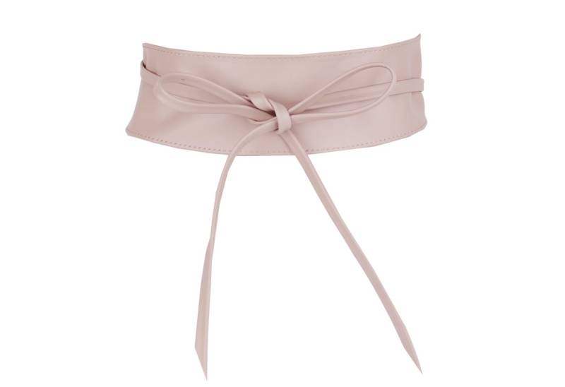 MIRROSI Taillengürtel Wickelgürtel aus Echtleder, Schleife mit breitem Bund (mit breitem Bund zum Wickeln, 7cm Breit, 265cm lang) OBi Gürtel, Bindegürtel, Schnürgürtel, Wickelgürtel von MIRROSI