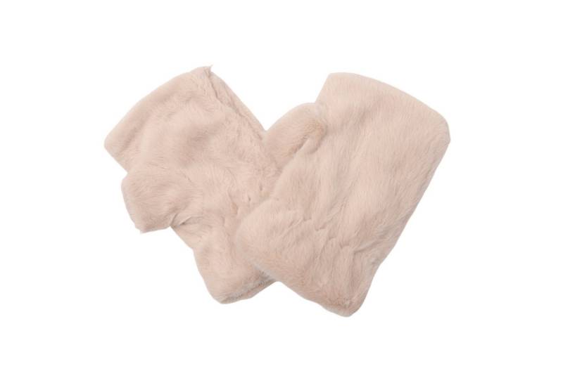 MIRROSI Thermohandschuhe Damen Fingerlosen Handschuhe aus Kunstfell, Unifarbe (Einheitsgröße für Erwachsene) Kuschelig Warm, viele tolle Farben auswählbar von MIRROSI