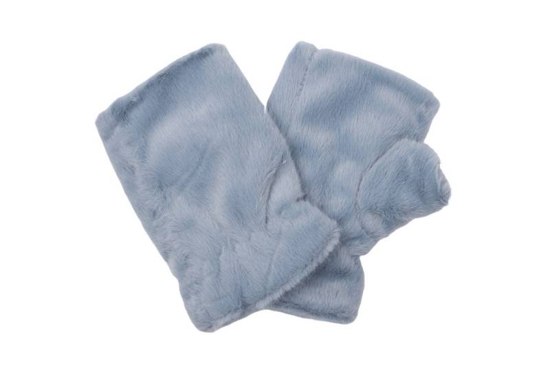MIRROSI Thermohandschuhe Damen Fingerlosen Handschuhe aus Kunstfell, Unifarbe (Einheitsgröße für Erwachsene) Kuschelig Warm, viele tolle Farben auswählbar von MIRROSI