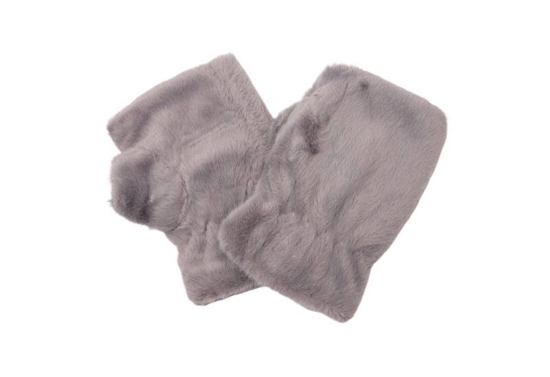 MIRROSI Thermohandschuhe Damen Fingerlosen Handschuhe aus Kunstfell, Unifarbe (Einheitsgröße für Erwachsene) Kuschelig Warm, viele tolle Farben auswählbar von MIRROSI