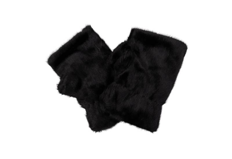 MIRROSI Thermohandschuhe Damen Fingerlosen Handschuhe aus Kunstfell, Unifarbe (Einheitsgröße für Erwachsene) Kuschelig Warm, viele tolle Farben auswählbar von MIRROSI