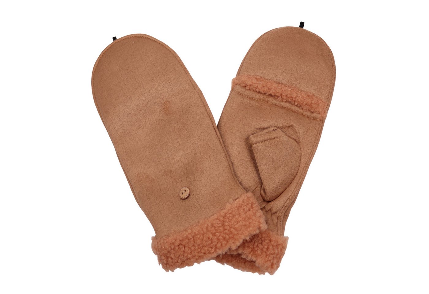 MIRROSI Thermohandschuhe Damen Handschuhe 2 in 1 mit klapppbare Manschette (Durch gefüttert) passt perfekt für Boots von MIRROSI