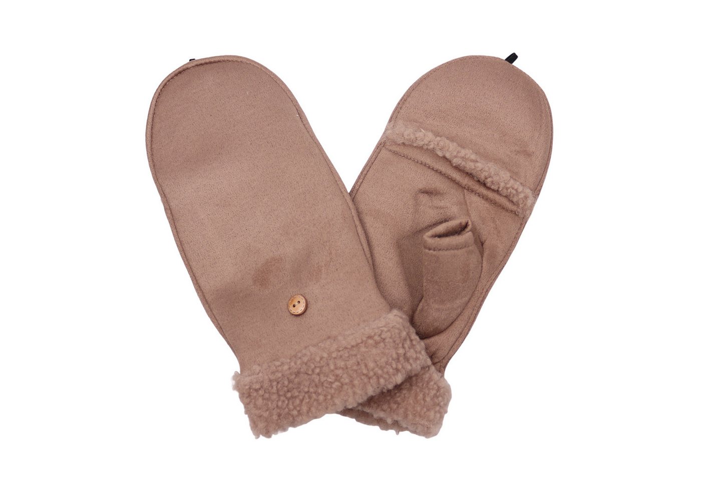 MIRROSI Thermohandschuhe Damen Handschuhe 2 in 1 mit klapppbare Manschette (Durch gefüttert) passt perfekt für Boots von MIRROSI