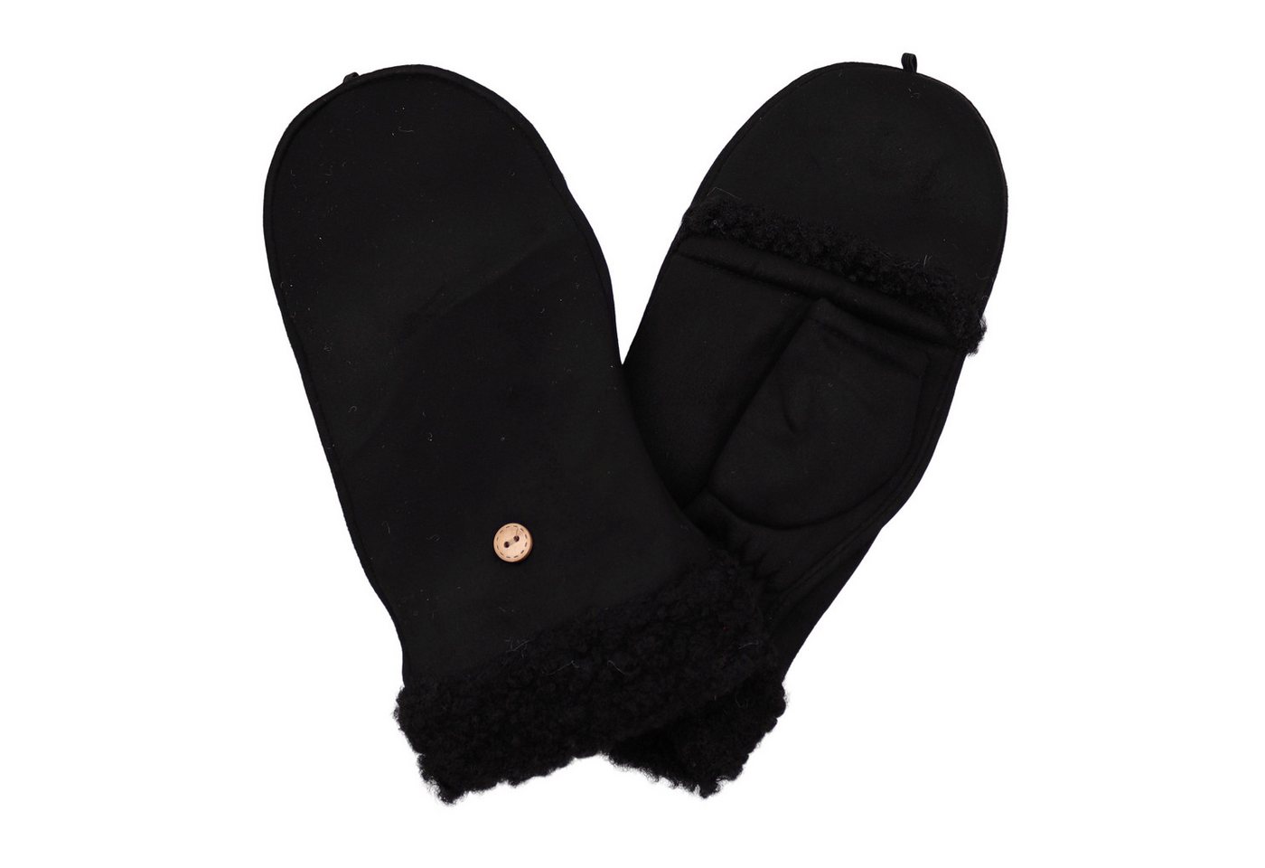 MIRROSI Thermohandschuhe Damen Handschuhe 2 in 1 mit klapppbare Manschette (Durch gefüttert) passt perfekt für Boots von MIRROSI