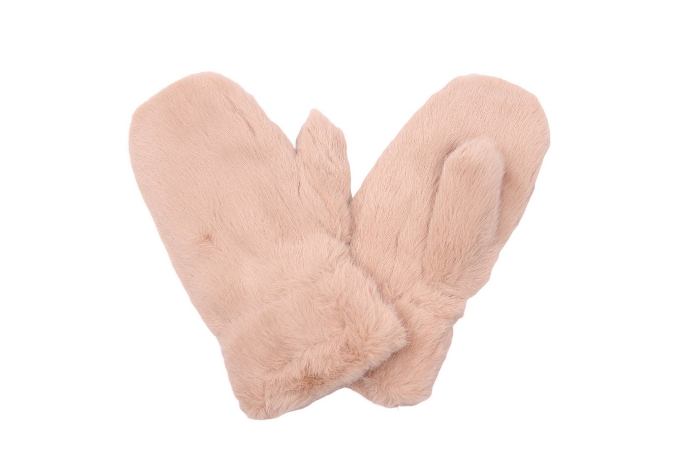 MIRROSI Thermohandschuhe Damen Handschuhe Fausthandschuhe aus Kunstfell (Einheitsgröße) Unifarbe, sehr weich und warm ideal für Herbst oder Winter von MIRROSI