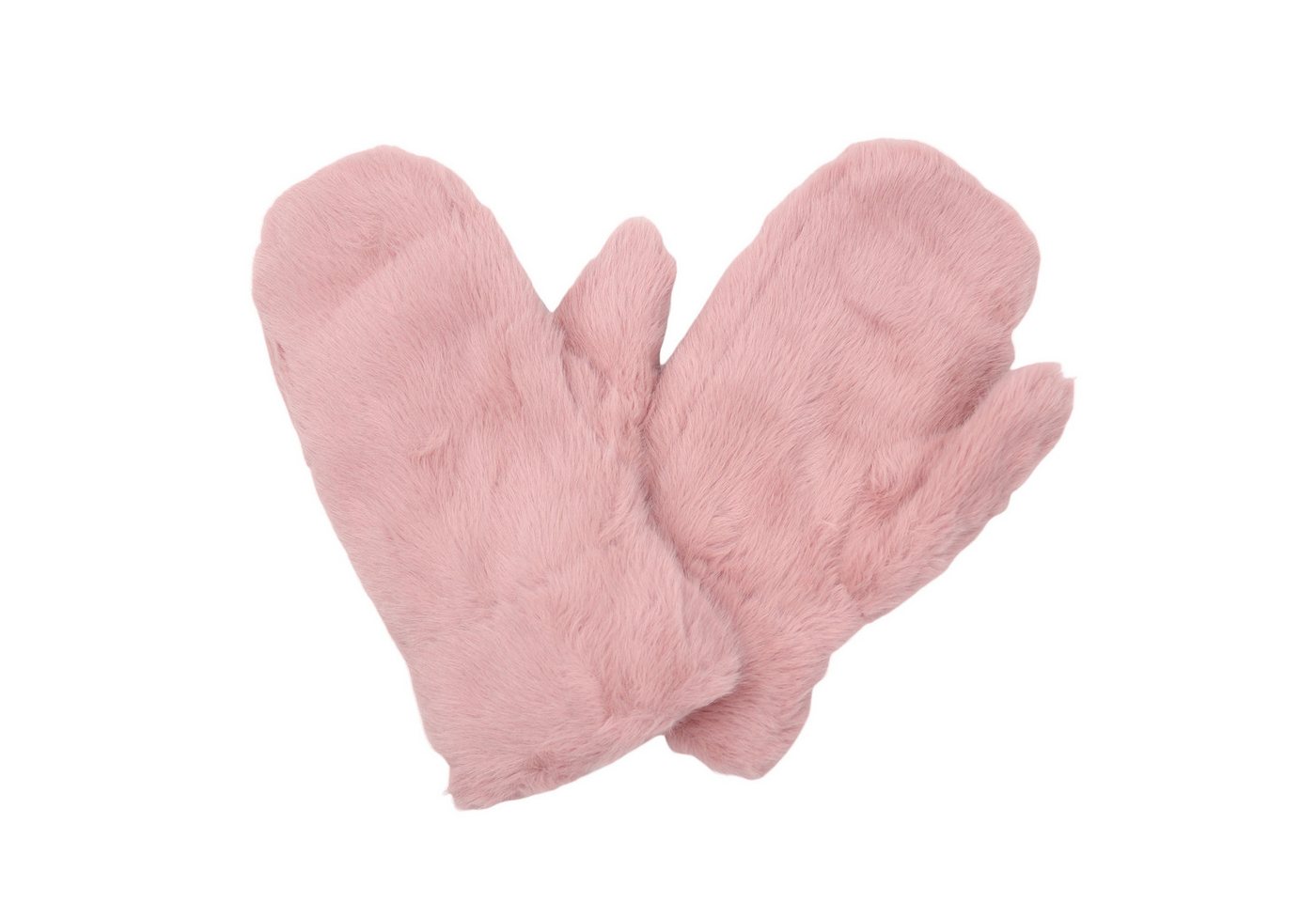 MIRROSI Thermohandschuhe Damen Handschuhe Fausthandschuhe aus Kunstfell (Einheitsgröße) Unifarbe, sehr weich und warm ideal für Herbst oder Winter von MIRROSI