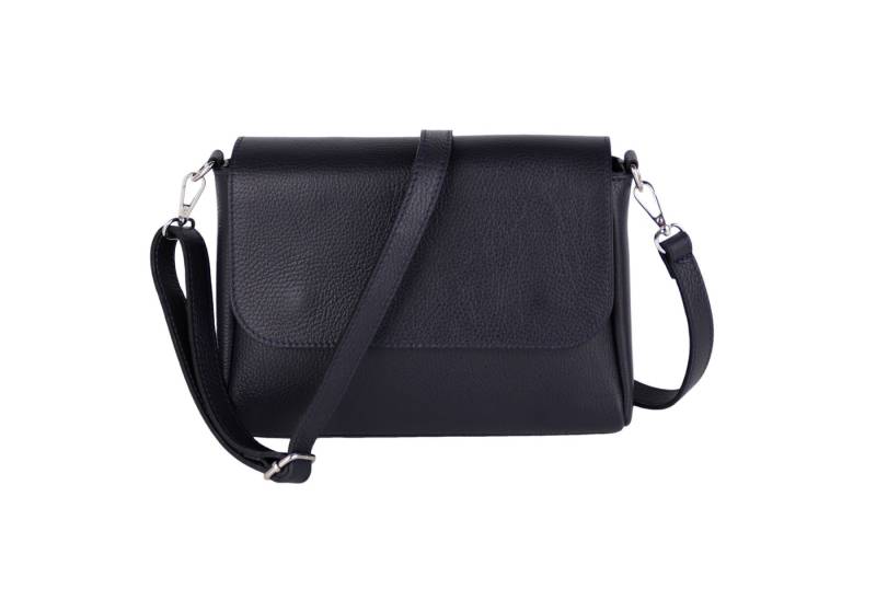MIRROSI Umhängetasche Damen, Crossbody Bag, Echtleder Made in Italy (1 Tasche 2 Gurte oder Basic Version 1 Tasche 1 Gurt), 27x20x7cm (BXHXT) Mittelgroß von MIRROSI