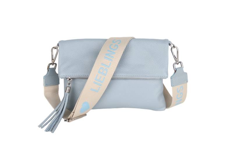 MIRROSI Umhängetasche Damen, Crossbody Bag, Echtleder Made in Italy (1 Tasche 2 Gurte oder Basic Version 1 Tasche 1 Gurt, verstellbaren Schulterriemen), 26x18x2cm (BXHXT) von MIRROSI