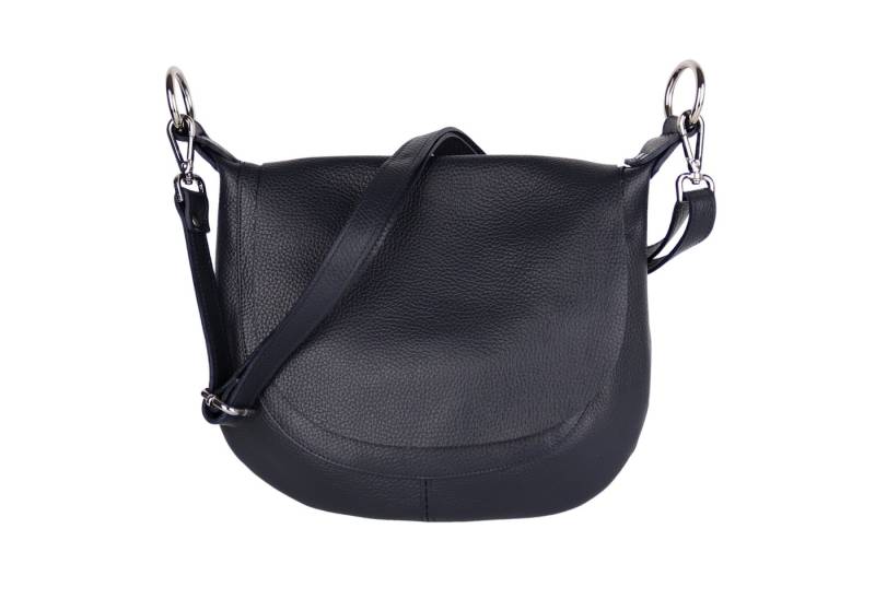 MIRROSI Umhängetasche Damen, Crossbody Bag, Echtleder Made in Italy (1 Tasche 2 Gurte oder Basic Version 1 Tasche 1 Ledergurt), 28x25x7cm (BXHXT) von MIRROSI