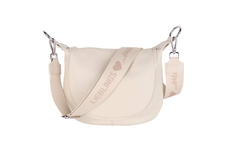 MIRROSI Umhängetasche Damen, Crossbody Bag, Echtleder Made in Italy (1 Tasche 2 Gurte oder Basic Version 1 Tasche 1 Ledergurt), 28x25x7cm (BXHXT) von MIRROSI
