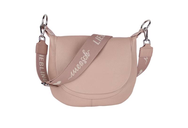 MIRROSI Umhängetasche Damen, Crossbody Bag, Echtleder Made in Italy (1 Tasche 2 Gurte oder Basic Version 1 Tasche 1 Ledergurt), 28x25x7cm (BXHXT) von MIRROSI