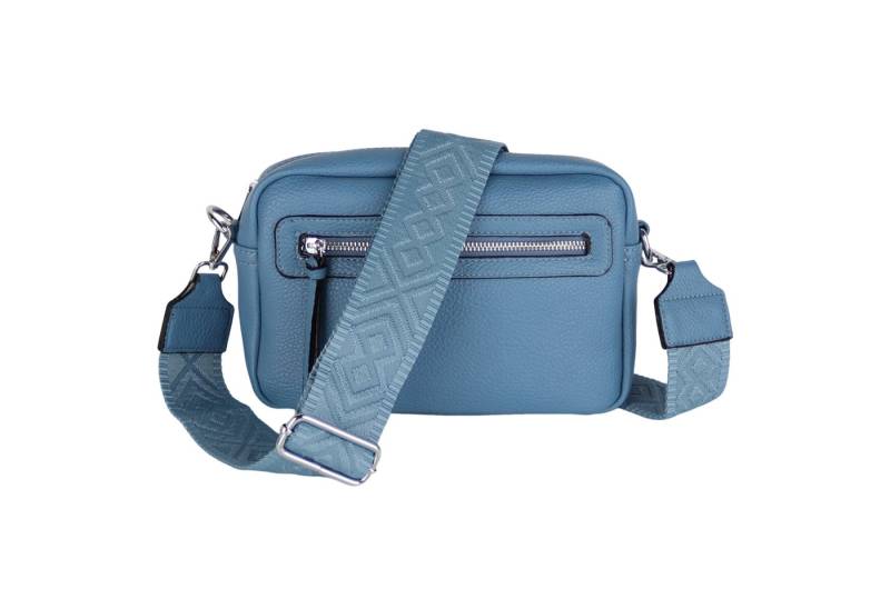 MIRROSI Umhängetasche Damen, Veganleder Crossbody Tasche Bag, Schultertasche (inkl. 1 Münzbeutel und 2 Wechselgurte, 26x16x8cm (BXHXT), gemusterten & verstellbaren Schulterriemen von MIRROSI