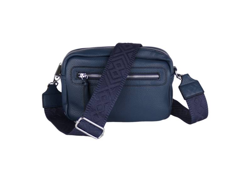 MIRROSI Umhängetasche Damen, Veganleder Crossbody Tasche Bag, Schultertasche (inkl. 1 Münzbeutel und 2 Wechselgurte, 26x16x8cm (BXHXT), gemusterten & verstellbaren Schulterriemen von MIRROSI