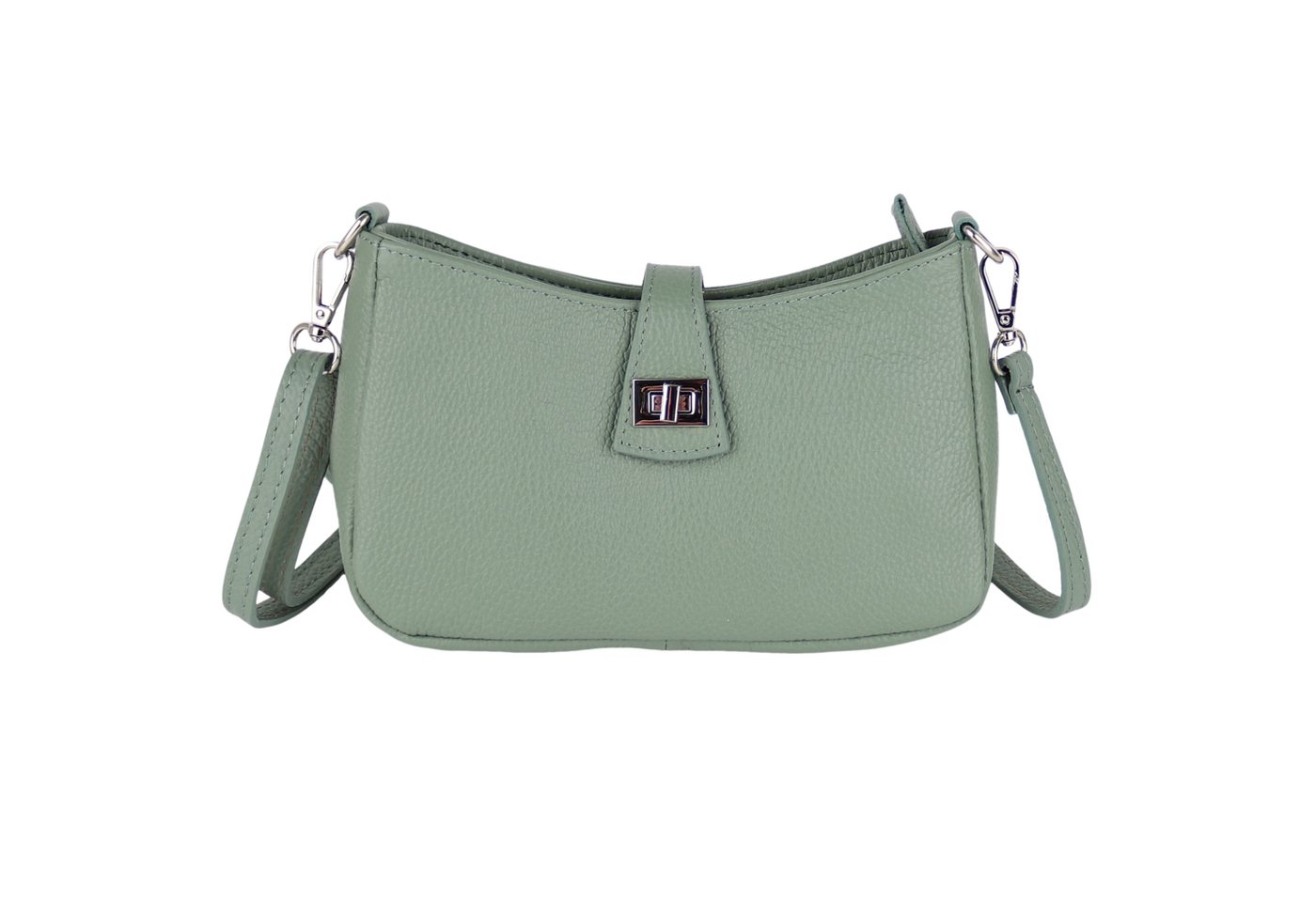 MIRROSI Umhängetasche Damen Crossbody Bag, Echtleder Made In Italy, 24x15x5cm von MIRROSI