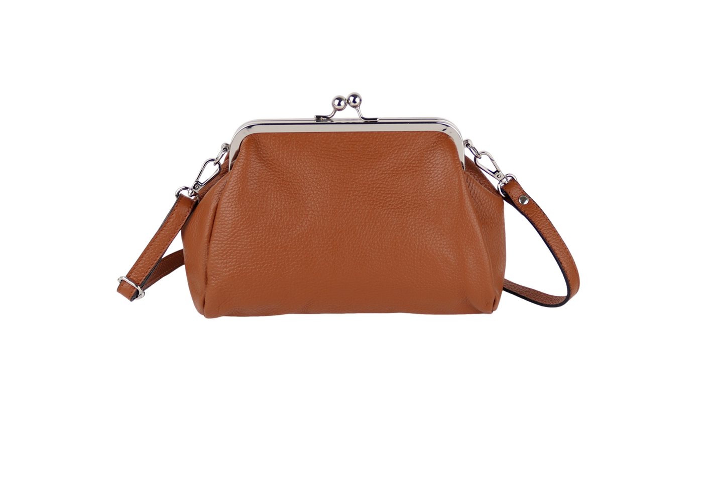 MIRROSI Umhängetasche Damen Crossbody Bag, Echtleder Made In Italy, 26x17x8cm von MIRROSI