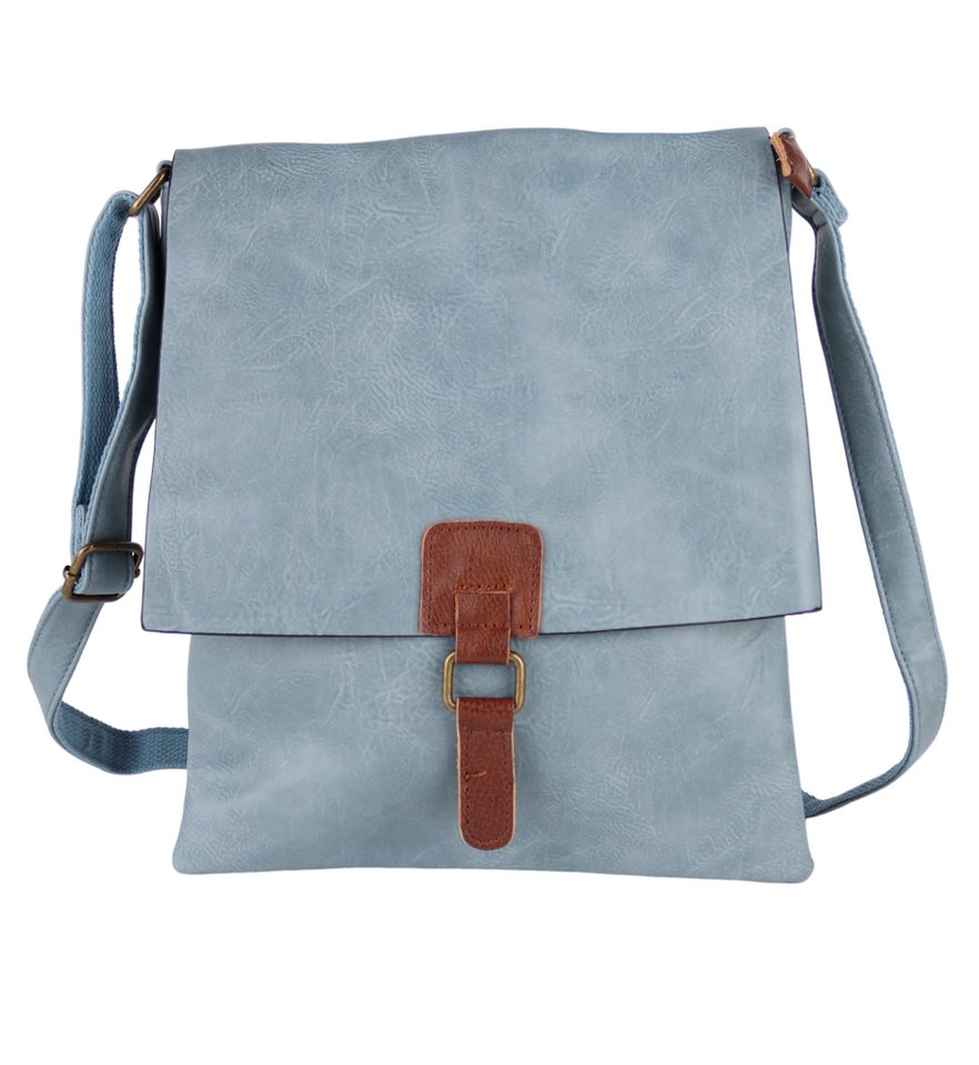 MIRROSI Umhängetasche Damen Crossbody Bag, Groß 37x44x2cm Hochformat (Verstellbare Schulterriemen für individuellen Tragekomfort), Große Tasche, Schultertasche für jeden Anlass von MIRROSI