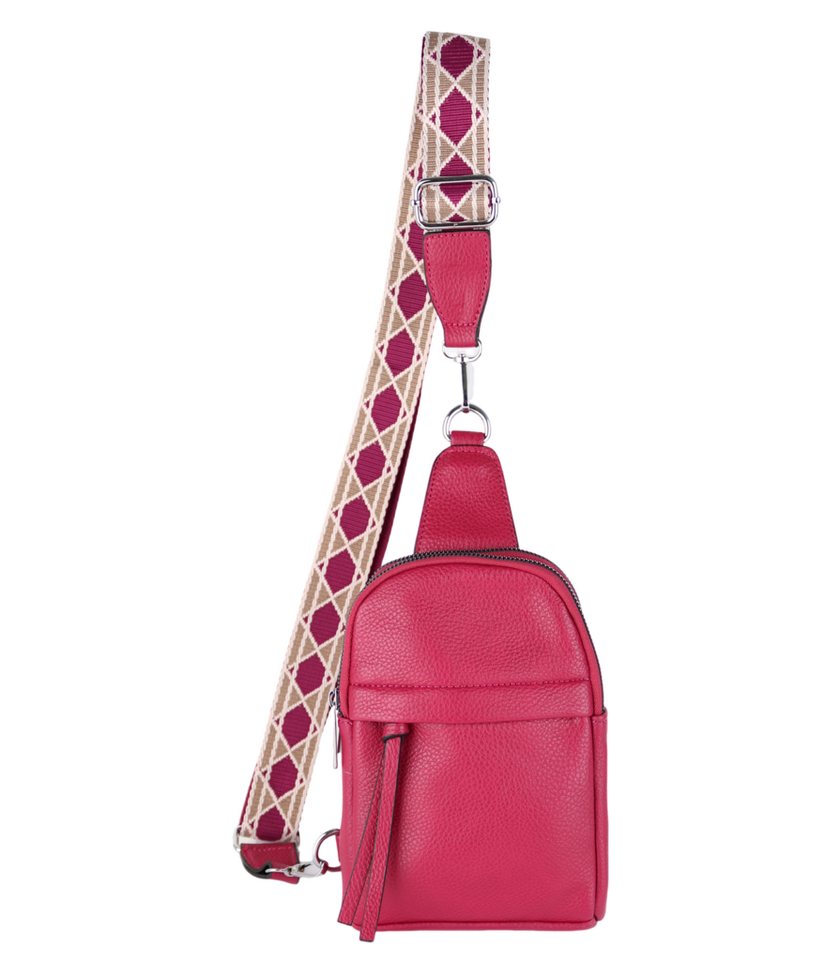 MIRROSI Umhängetasche Sling Bag,Brusttasche, Crossbody 15x22x5cm (für Ausflüge, Reisen, Wanderungen, und Partys), auch für die Verwendung als Rucksack oder Daypack geeignet von MIRROSI