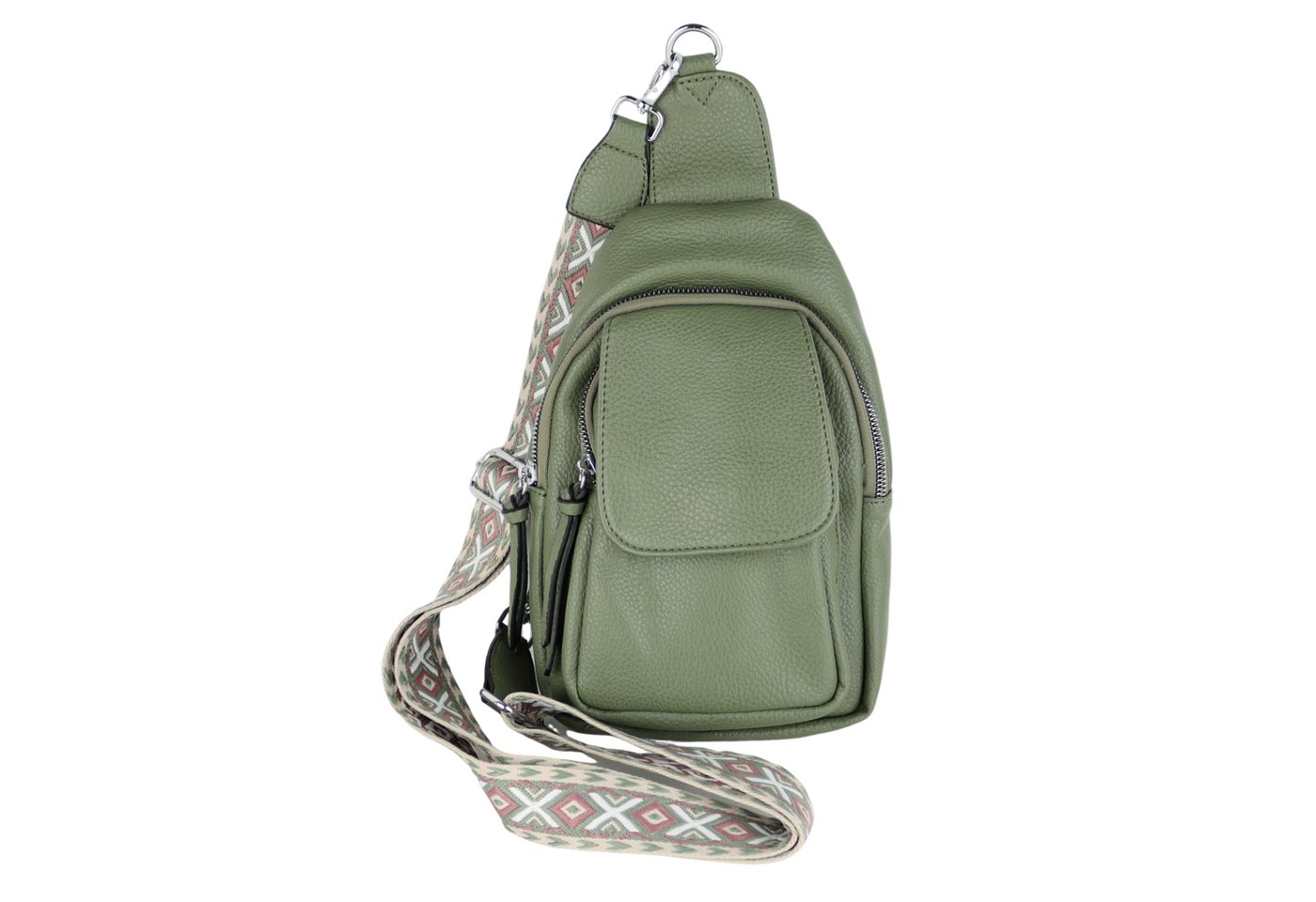 MIRROSI Umhängetasche Sling Bag,Brusttasche, Crossbody 19x28x8cm (für Ausflüge, Reisen, Wanderungen, und Partys, Mittelgroß), auch für die Verwendung als Rucksack oder Daypack geeignet von MIRROSI