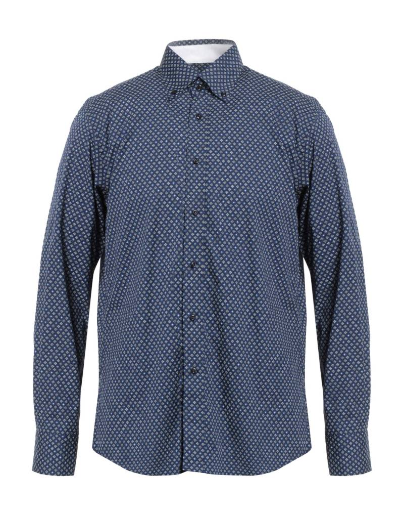 MIRTO Hemd Herren Blau von MIRTO