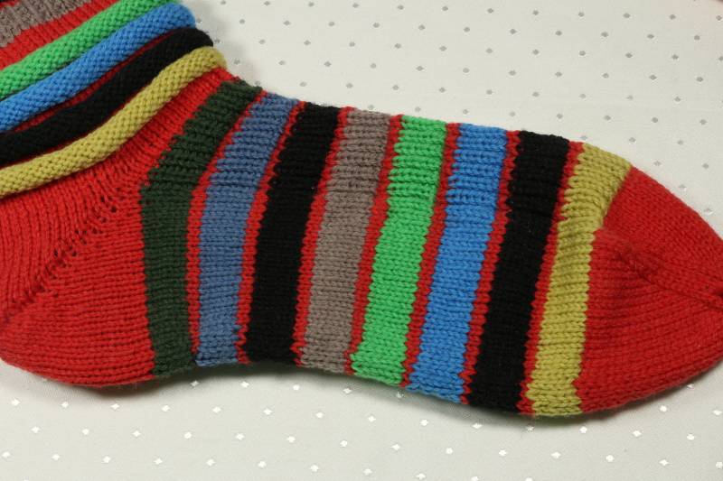 Handgestrickte Socken Im Farb - Und Mustermix, Gr. 38/39 | So621 von MIRUPENNsocks