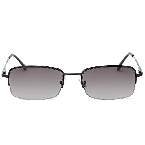 Lesebrille UV400 Schutz Sport Sonnenbrille Blaulichtblockierende Federscharniere Volle Sonne Lesebrille für Unisex Männer Frauen Outdoor Fahrsicherheitsbrillen Getönte Linsenschirme Brillen von MIRYEA