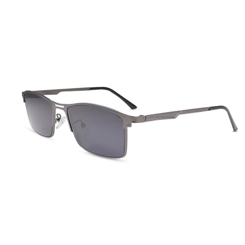MIRYEA Polarisierte Kurzsichtige Distanz Sonnenbrille UV400 Schutz Outdoor Sonnenbrille Computer Anti Blaulicht Blendung Fernbrille Negative Power Klassisch Myopie Brille für Männer und Frauen -1.75 von MIRYEA