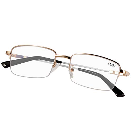 Progressives Multifokal Lesebrille Blaulichtfilter Brille Computerbrille für Frauen Männer Anti Müdigkeit Multi Fokus Intelligenter Zoom Nah und Fern Titanlegierung Vergrößerungs Presbyopie Leser von MIRYEA