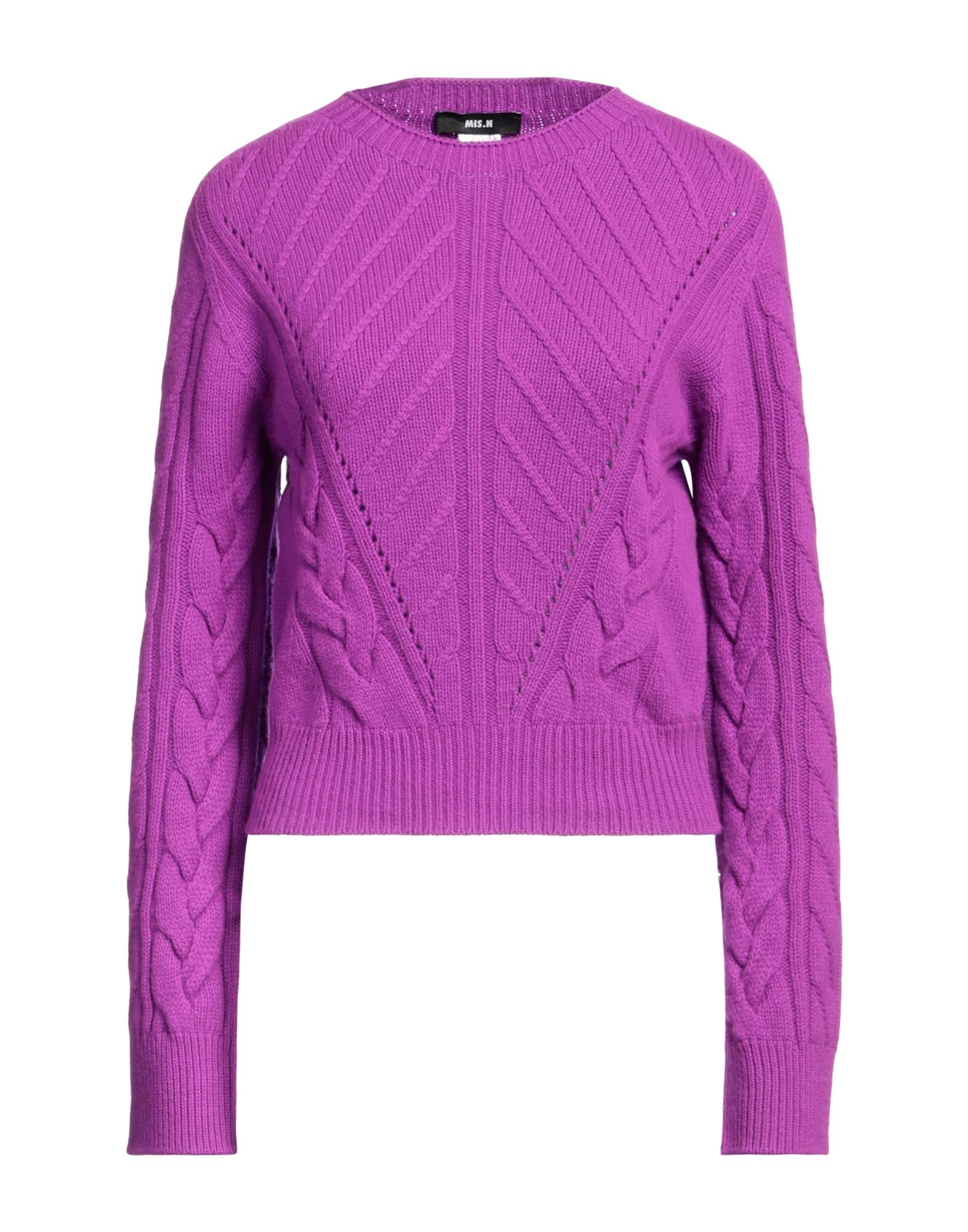 MIS.N Pullover Damen Violett von MIS.N