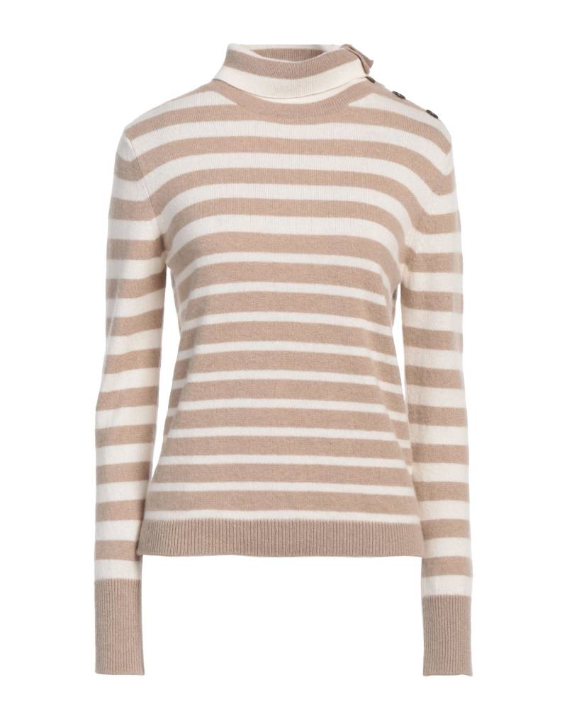 MIS.N Rollkragenpullover Damen Off white von MIS.N