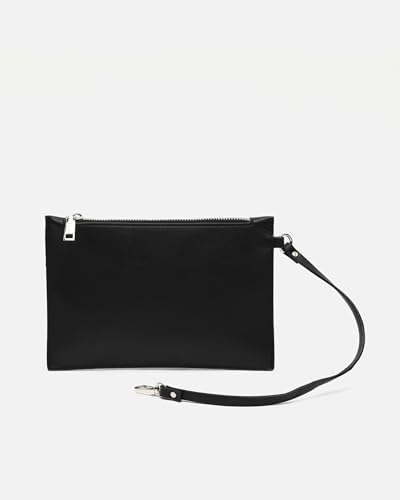 MISAKO Anabeli Kleiner Kulturbeutel Damen - Anabeli Schwarz 14x22x1cm von MISAKO