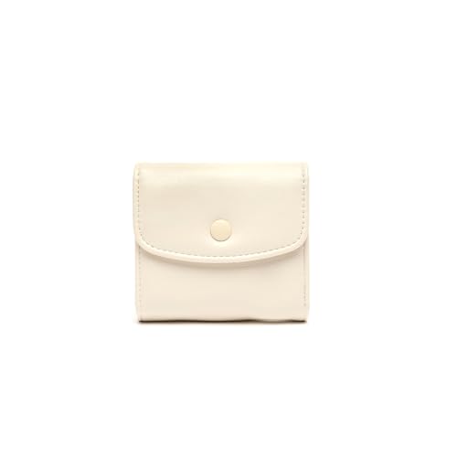 MISAKO Anya kleine Geldbörse - Kleine Damen-Geldbörse - Geräumig und robust Anya Beige 10 X 10 X 2 cm von MISAKO