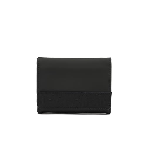 MISAKO Atreu Brieftasche mit Fach für Geldscheine, Karten und Münzen Herren - Atreu Schwarz 13x9.5x2 cm von MISAKO