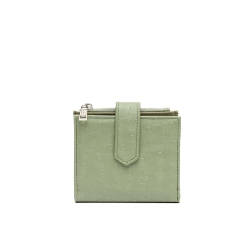 MISAKO Aves Kleines Münzfach mit Reißverschluss Damen - Aves Grün 10x11x2 cm von MISAKO