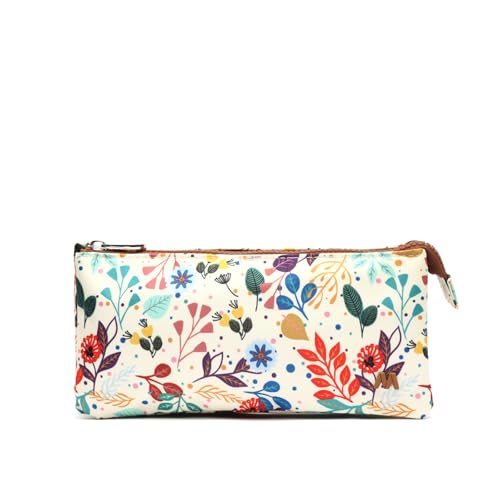 MISAKO Azier Bedruckte kleine Reisetasche - Modischer Damen-Reisenecessaire - Hübsch und geräumig Azier Mehrfarbig 10x22x6 cm MISAKO Azier Bedruckte kleine Reisetasche - Modischer Damen-Reisenecessaire - Hübsch und geräumig Azier Mehrfarbig 10x22x6 cm von MISAKO