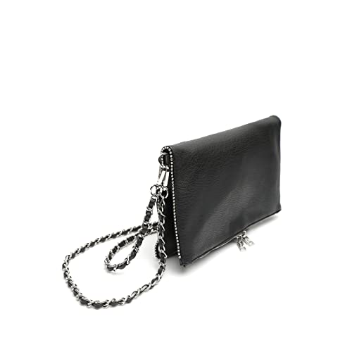 MISAKO Bol Umhängetasche mit doppeltem Griff Damen - Bol Schwarz 18 X 27 X 4 cm von MISAKO