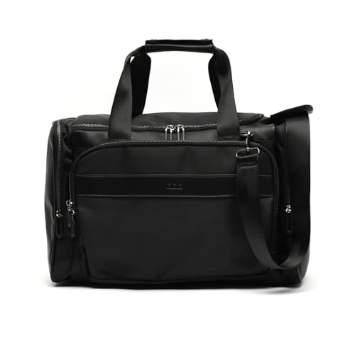 MISAKO Bruno Weekender-Tasche aus Nylon mit abnehmbarem Schulterriemen Herren - Bruno Schwarz 27 X 41 X 20 cm von MISAKO