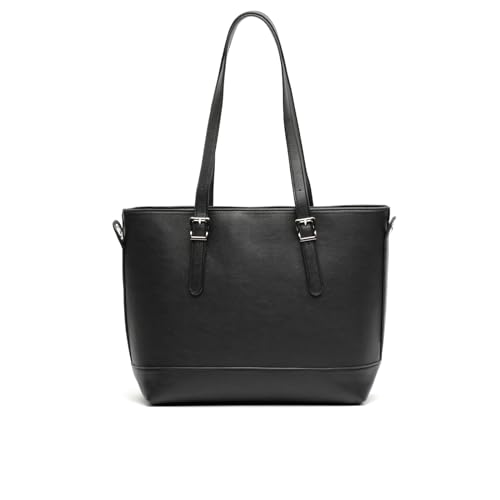 MISAKO Chapi Shopper-Tasche mit Tasche für Tablet (10") Damen - Chapi Schwarz 27 X 38 X 14 cm von MISAKO