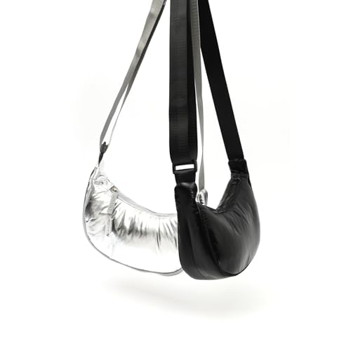 MISAKO Cilon Kleine Metall-Gürteltasche Damen - Cilon Silber 11 X 21 X 7 cm von MISAKO