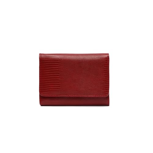 MISAKO Edelmina Mittelgroßes Portemonnaie mit Tiermotiv Damen - Edelmina Rot 10 X 15 X 3 cm von MISAKO