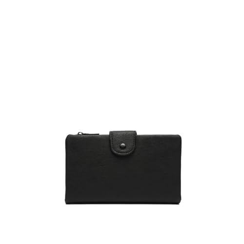 MISAKO Fulvia großes Portemonnaie - Schöne, große und geräumige modische Damen-Geldbörse Fulvia Schwarz 11x19x3 cm MISAKO Fulvia großes Portemonnaie - Schöne, große und geräumige modische Damen-Geldbörse Fulvia Schwarz 11x19x3 cm von MISAKO