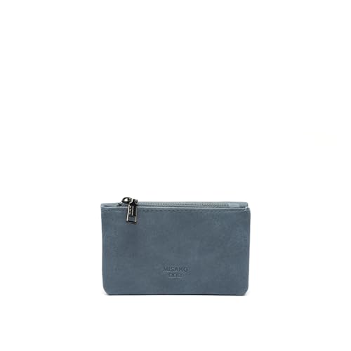 MISAKO Fulvia kleine Münzgeldbörse - Kleine Damen-Geldbörse - Geräumig und robust Fulvia Blau 8x13x3 cm MISAKO Fulvia kleine Münzgeldbörse - Kleine Damen-Geldbörse - Geräumig und robust Fulvia Blau 8x13x3 cm von MISAKO