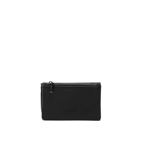 MISAKO Fulvia kleine Münzgeldbörse - Kleine Damen-Geldbörse - Geräumig und robust Fulvia Schwarz 8x13x3 cm MISAKO Fulvia kleine Münzgeldbörse - Kleine Damen-Geldbörse - Geräumig und robust Fulvia Schwarz 8x13x3 cm von MISAKO