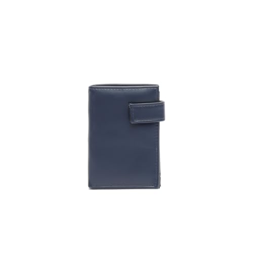 MISAKO IKARO Herrenbrieftasche - Elegante Herren-Brieftasche aus Kunstleder Ikaro Blau 12 X 8 X 2 cm von MISAKO